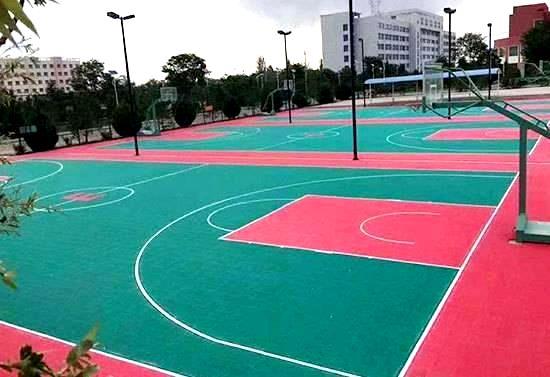 云南塑胶篮球场